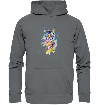 Bunte Katze - Basic Unisex Hoodie