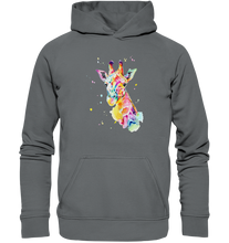 Lade das Bild in den Galerie-Viewer, Bunte Giraffe - Basic Unisex Hoodie
