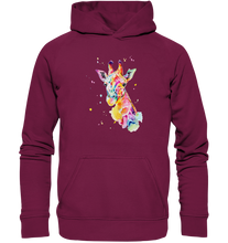 Lade das Bild in den Galerie-Viewer, Bunte Giraffe - Basic Unisex Hoodie

