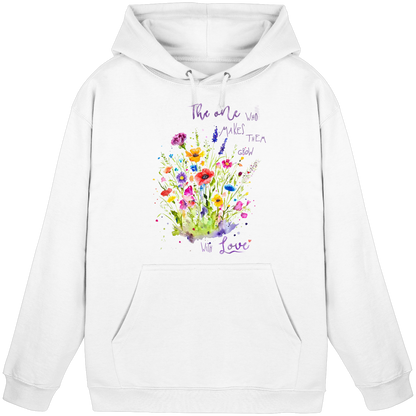 Muttertagsgeschenk - Blumen mit  Spruch - Basic Unisex Hoodie