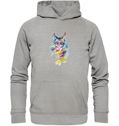 Bunte Katze - Basic Unisex Hoodie