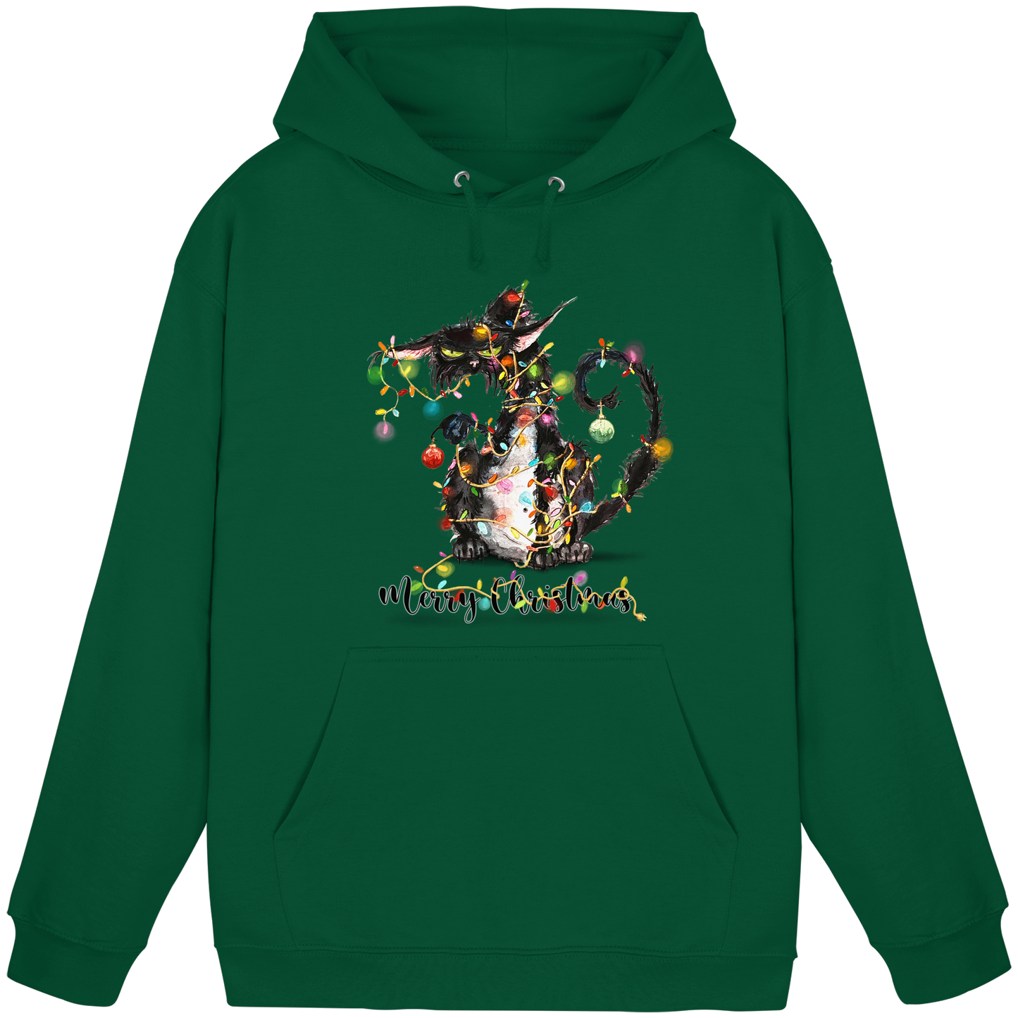 F*U-Cat - Merry Christmas - Basic Unisex Hoodie