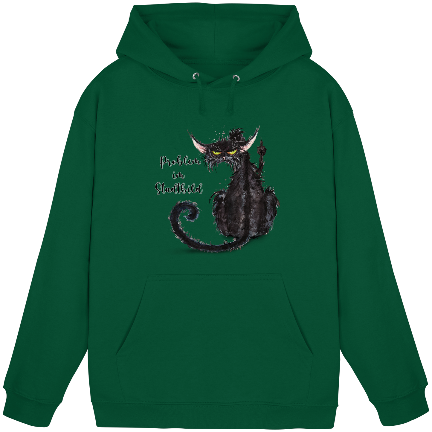F*U-Cat - Problem im Stadtbild - Basic Unisex Hoodie