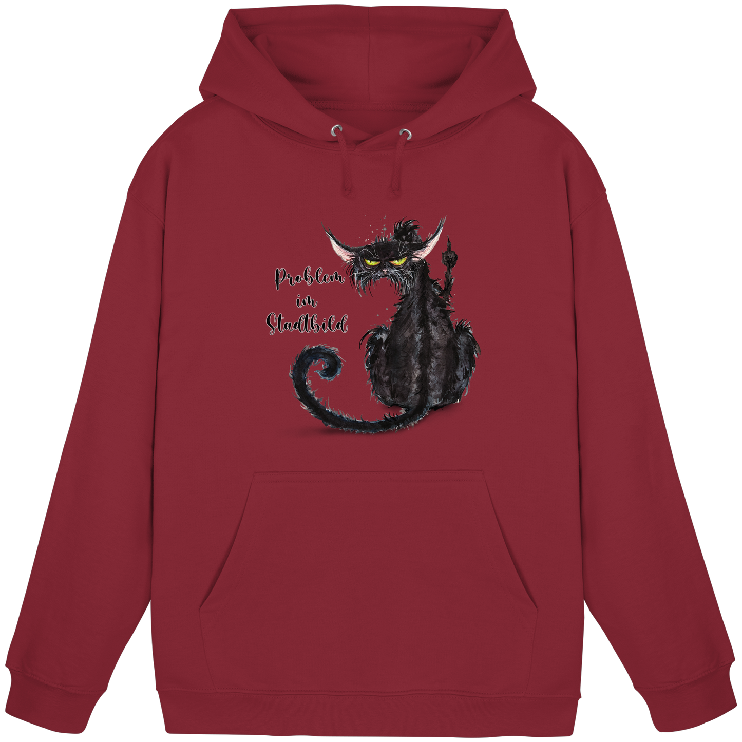 F*U-Cat - Problem im Stadtbild - Basic Unisex Hoodie