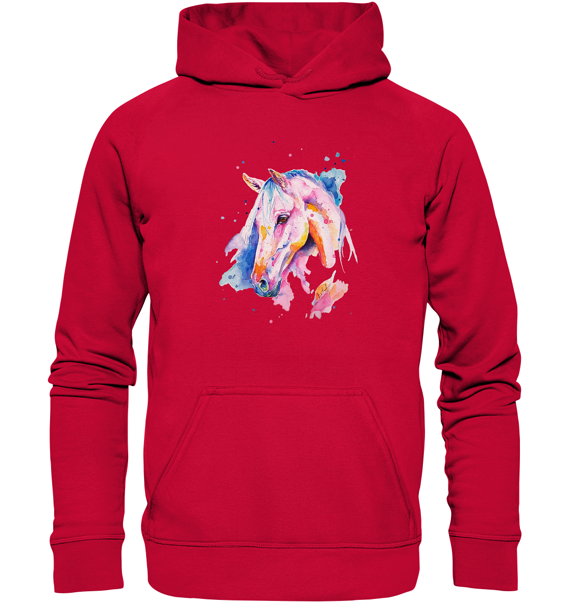 Buntes Pferd - Basic Unisex Hoodie