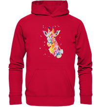 Lade das Bild in den Galerie-Viewer, Bunte Giraffe - Basic Unisex Hoodie
