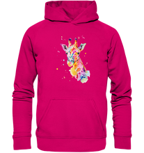 Lade das Bild in den Galerie-Viewer, Bunte Giraffe - Basic Unisex Hoodie
