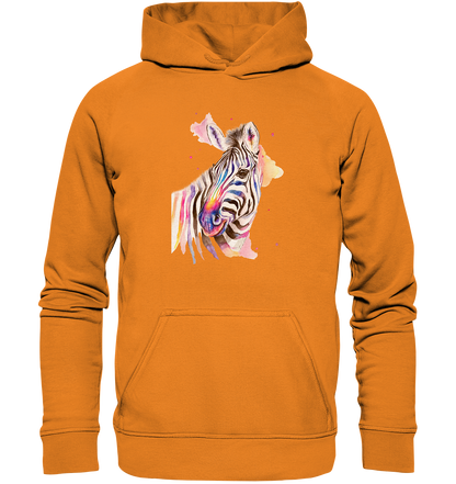 Buntes Zebra - Basic Unisex Hoodie