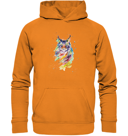 Bunte Katze - Basic Unisex Hoodie