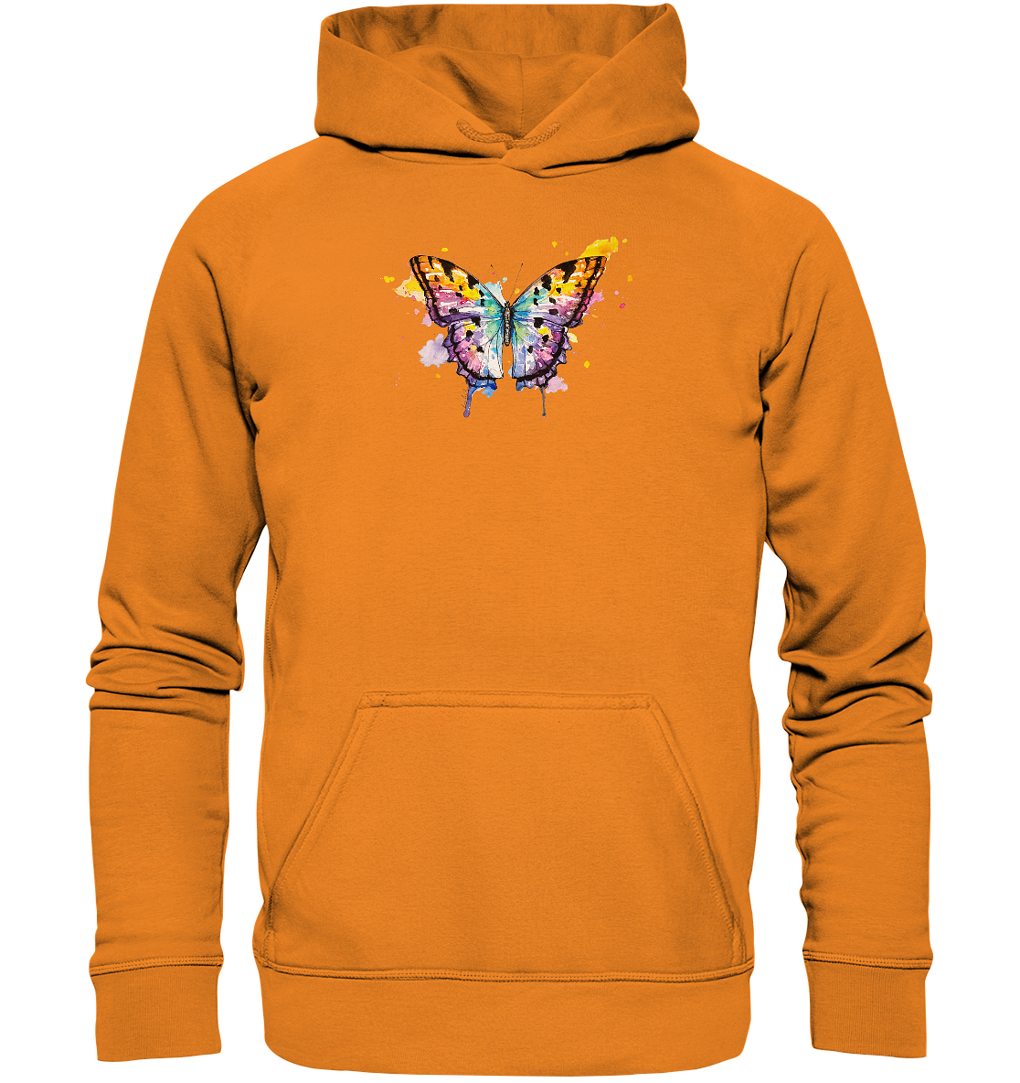 Bunter Schmetterling - Basic Unisex Hoodie