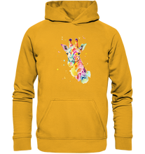 Lade das Bild in den Galerie-Viewer, Bunte Giraffe - Basic Unisex Hoodie
