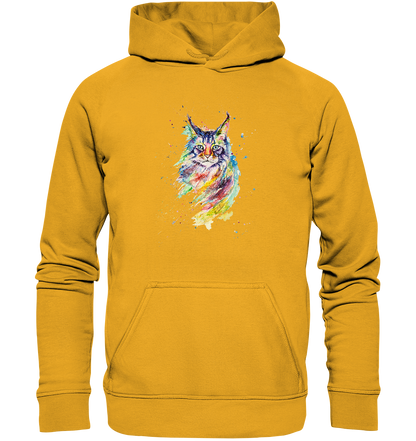 Bunte Katze - Basic Unisex Hoodie