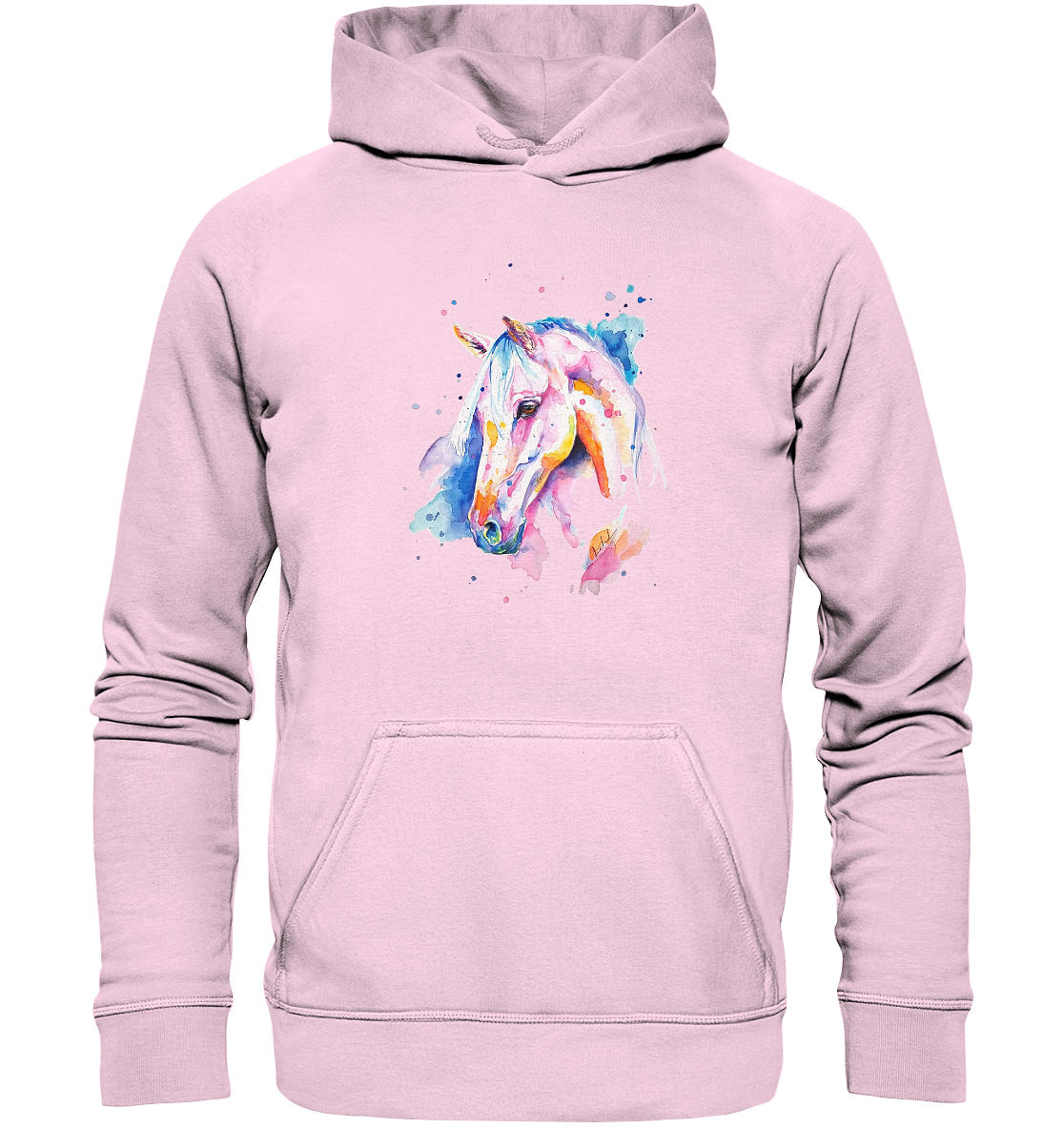 Buntes Pferd - Basic Unisex Hoodie