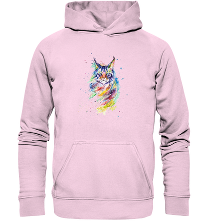 Bunte Katze - Basic Unisex Hoodie
