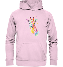 Lade das Bild in den Galerie-Viewer, Bunte Giraffe - Basic Unisex Hoodie
