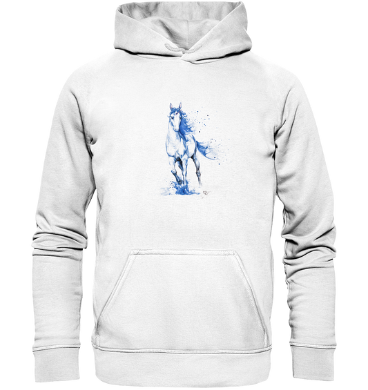 Blaues Einhorn - Basic Unisex Hoodie