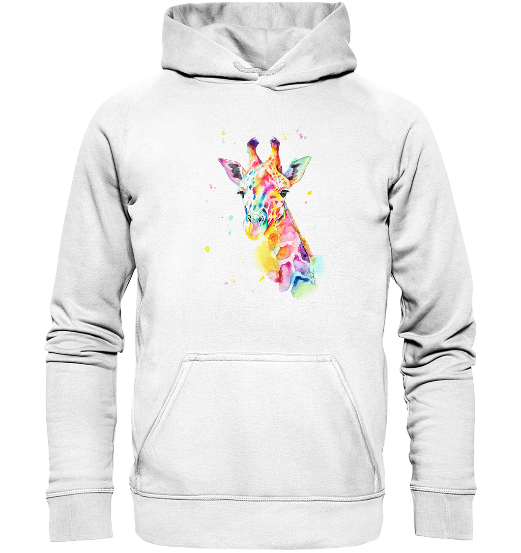 Bunte Giraffe - Basic Unisex Hoodie