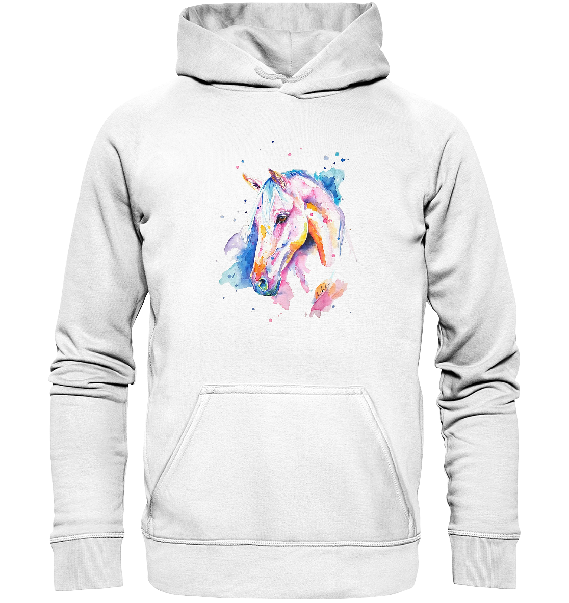 Buntes Pferd - Basic Unisex Hoodie