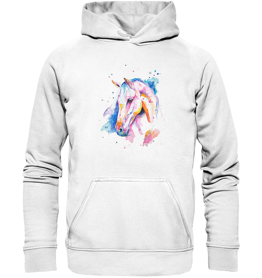 Buntes Pferd - Basic Unisex Hoodie