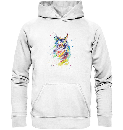 Bunte Katze - Basic Unisex Hoodie