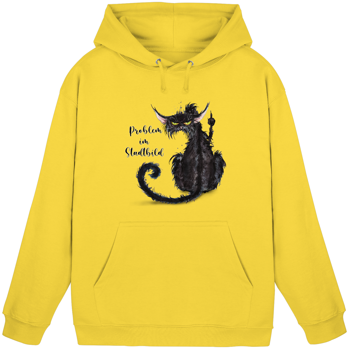 F*U-Cat - Problem im Stadtbild - Basic Unisex Hoodie