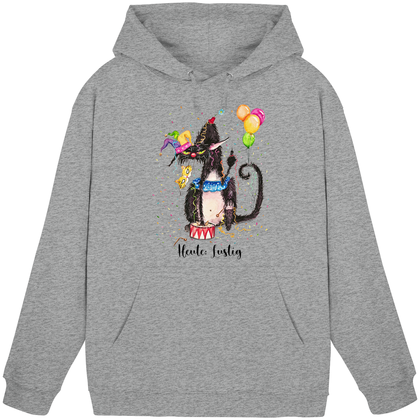 Lustige F*U-Cat  - Basic Unisex Hoodie