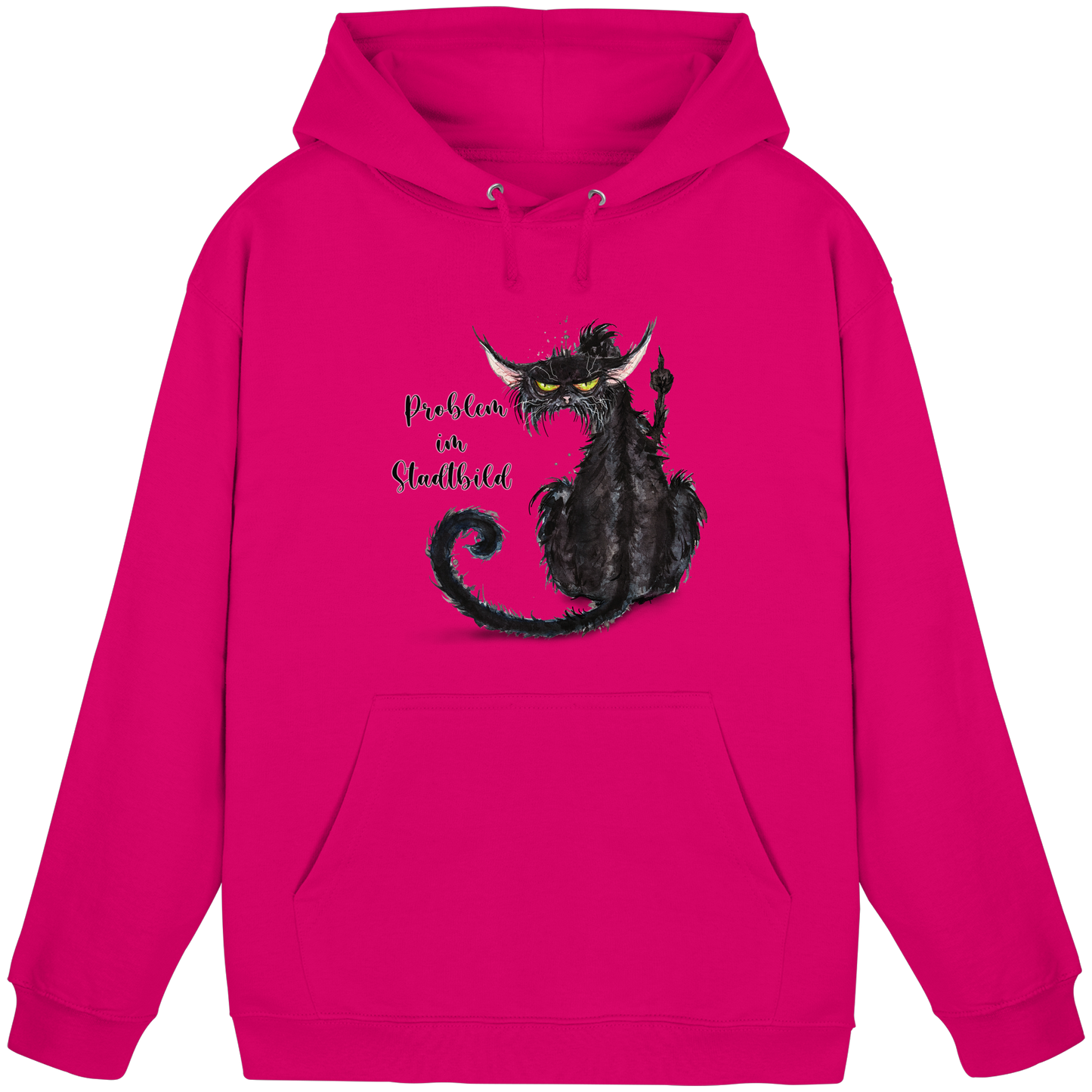 F*U-Cat - Problem im Stadtbild - Basic Unisex Hoodie