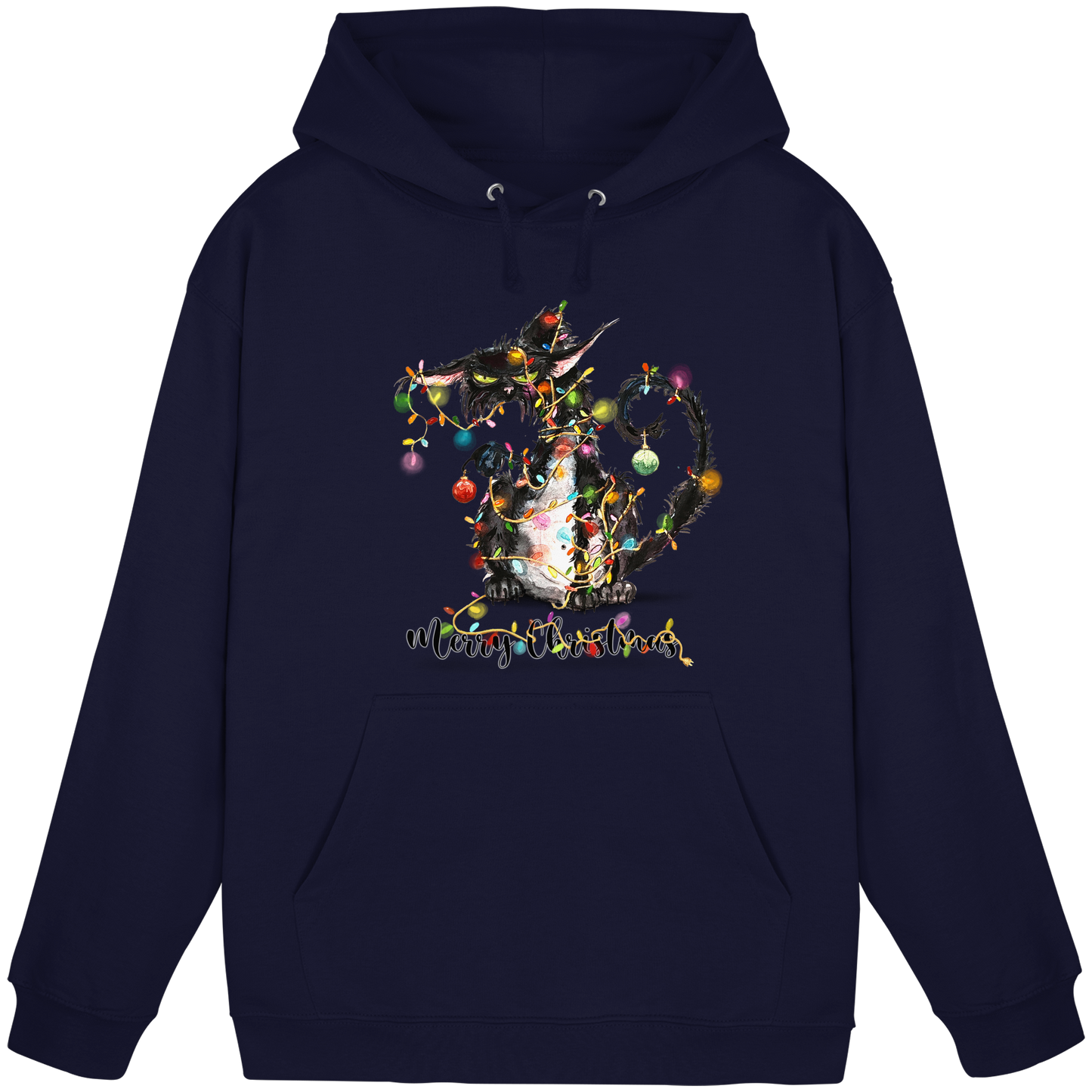 F*U-Cat - Merry Christmas - Basic Unisex Hoodie