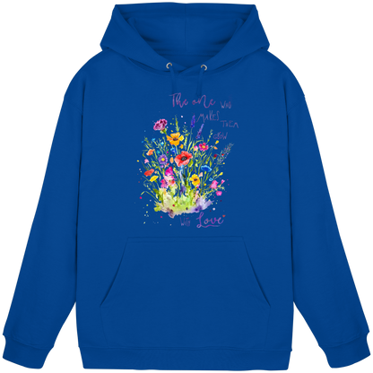 Muttertagsgeschenk - Blumen mit  Spruch - Basic Unisex Hoodie