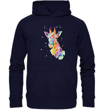 Lade das Bild in den Galerie-Viewer, Bunte Giraffe - Basic Unisex Hoodie XL
