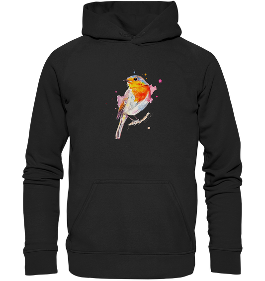 Buntes Rotkehlchen - Basic Unisex Hoodie XL