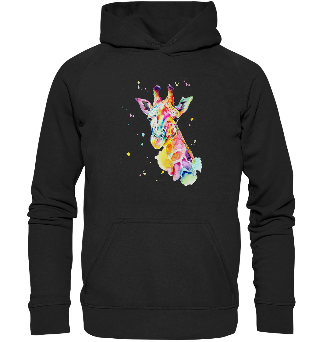 Bunte Giraffe - Basic Unisex Hoodie XL