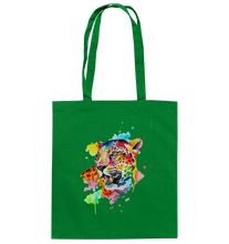 Lade das Bild in den Galerie-Viewer, Bunter Leopard  - Baumwolltasche
