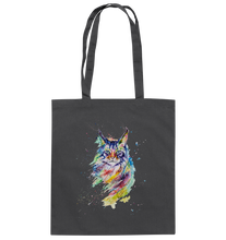 Lade das Bild in den Galerie-Viewer, Bunte Katze - Baumwolltasche
