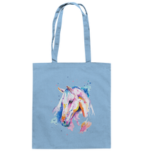 Lade das Bild in den Galerie-Viewer, Buntes Pferd - Baumwolltasche
