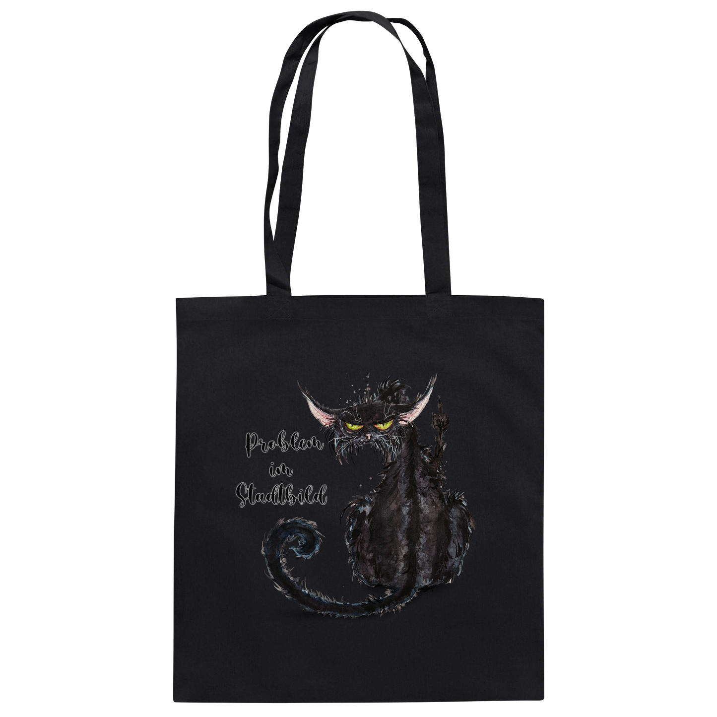 F*U-Cat - Problem im Stadtbild - Baumwolltasche