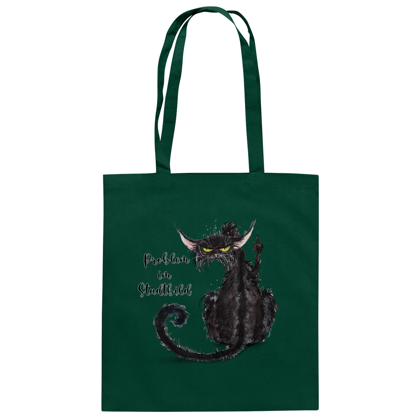 F*U-Cat - Problem im Stadtbild - Baumwolltasche