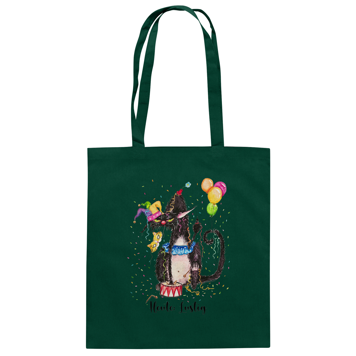 Lustige F*U-Cat  - Baumwolltasche