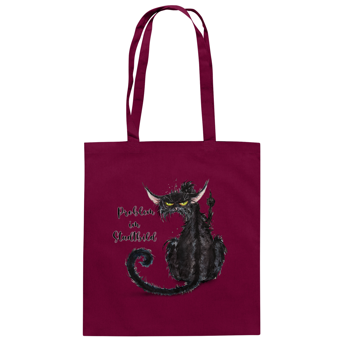 F*U-Cat - Problem im Stadtbild - Baumwolltasche