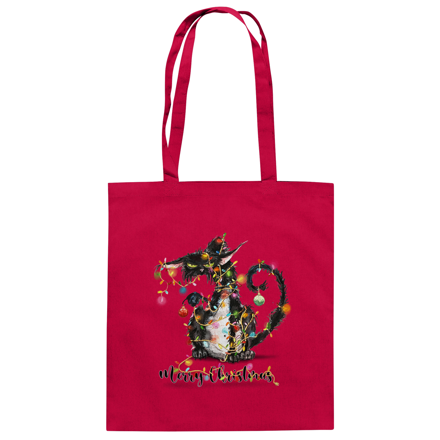 F*U-Cat - Merry Christmas - Baumwolltasche