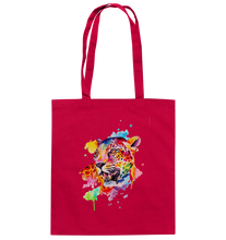 Lade das Bild in den Galerie-Viewer, Bunter Leopard  - Baumwolltasche
