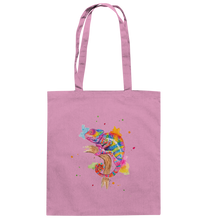 Lade das Bild in den Galerie-Viewer, Buntes Chamäleon  - Baumwolltasche
