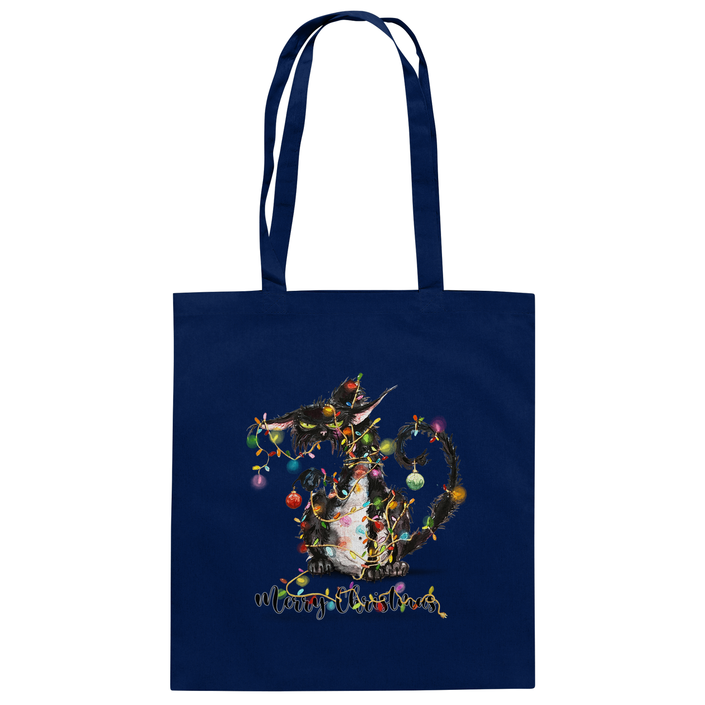 F*U-Cat - Merry Christmas - Baumwolltasche