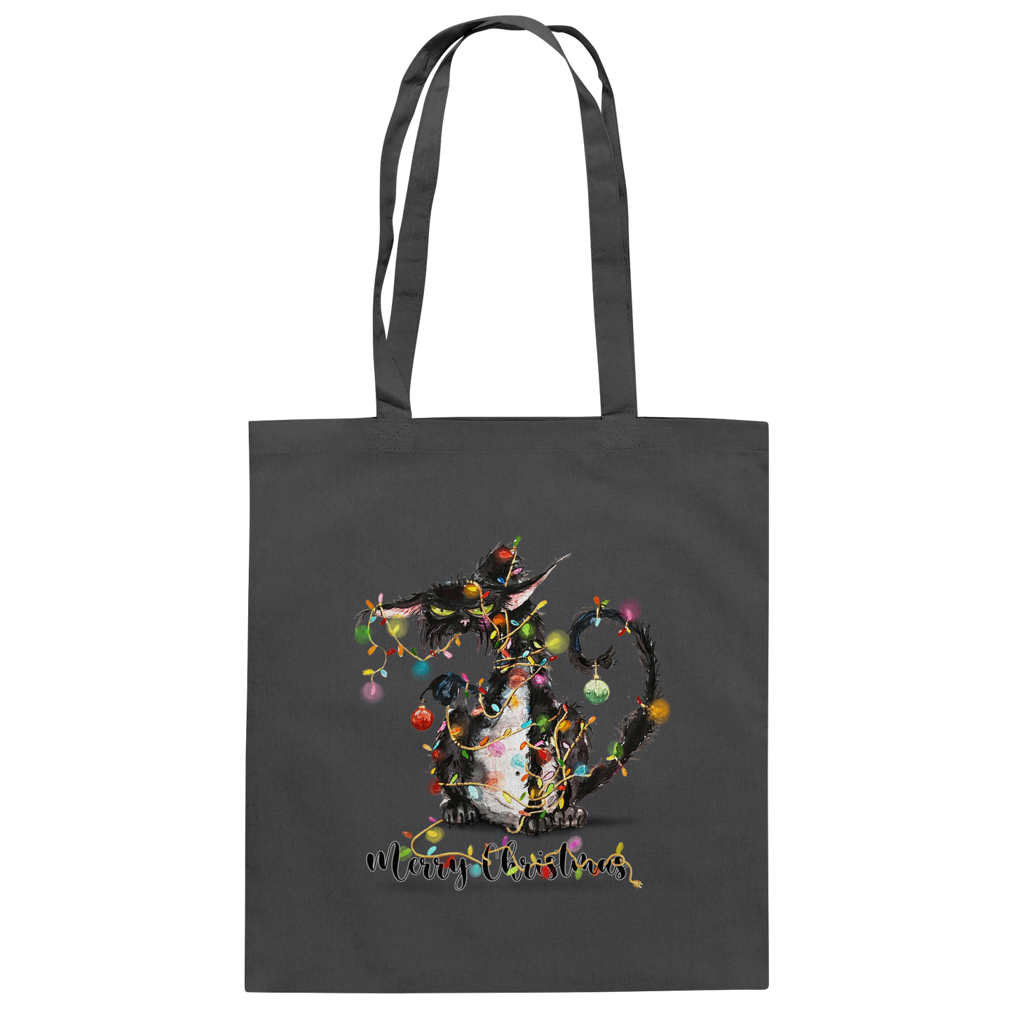 F*U-Cat - Merry Christmas - Baumwolltasche
