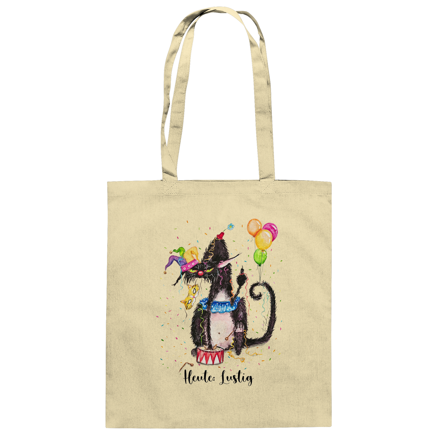 Lustige F*U-Cat  - Baumwolltasche