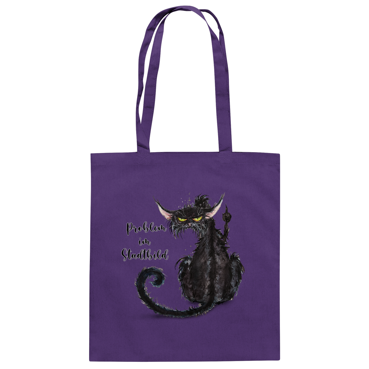 F*U-Cat - Problem im Stadtbild - Baumwolltasche