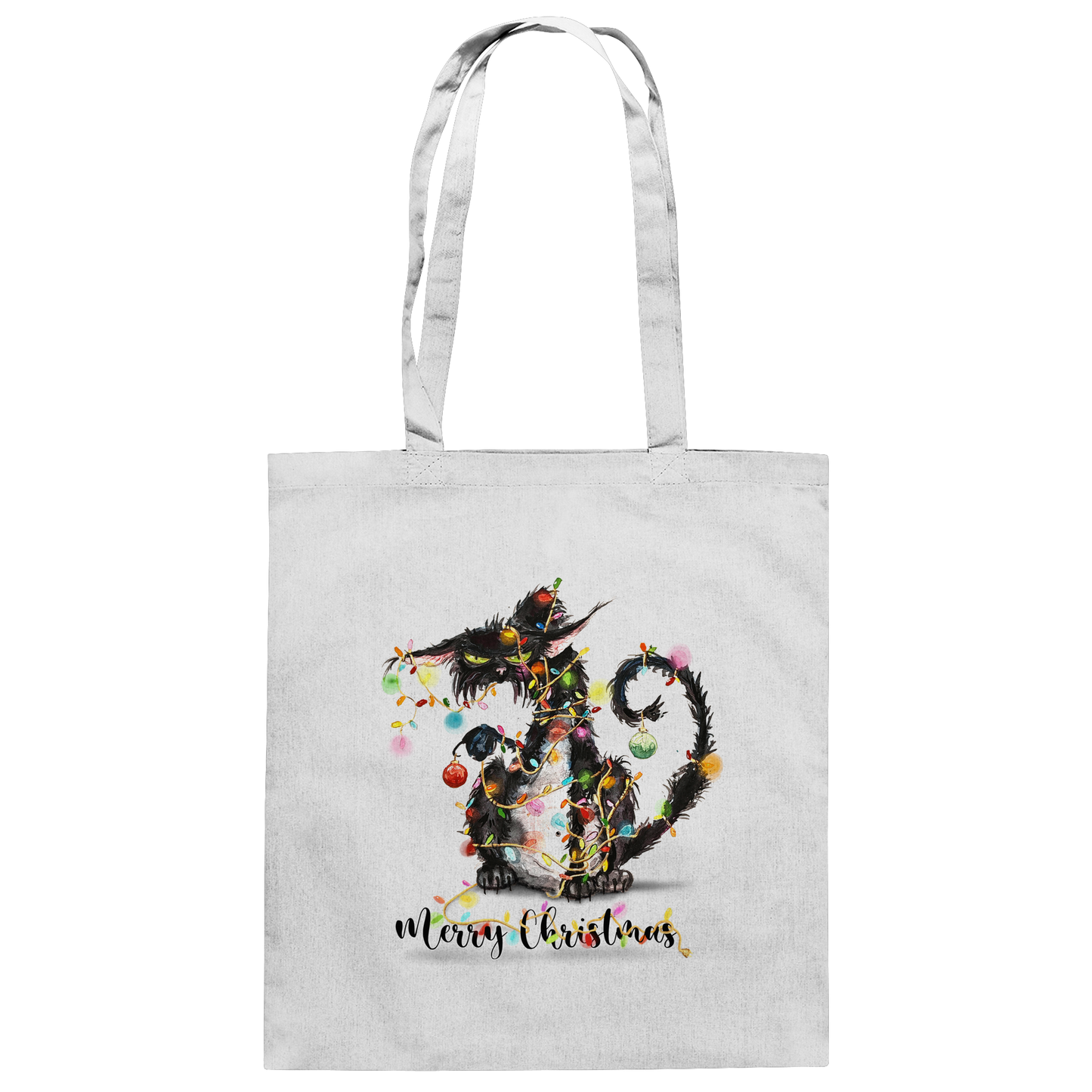F*U-Cat - Merry Christmas - Baumwolltasche