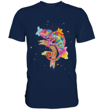 Lade das Bild in den Galerie-Viewer, Buntes Chamäleon  - Classic Shirt
