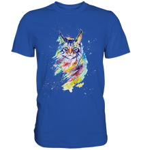 Lade das Bild in den Galerie-Viewer, Bunte Katze - Classic Shirt
