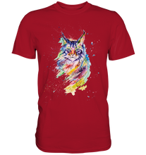 Lade das Bild in den Galerie-Viewer, Bunte Katze - Classic Shirt
